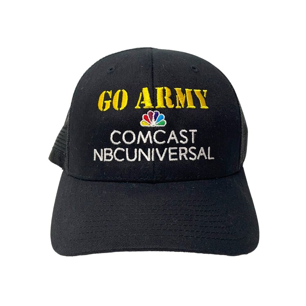 US Army Hat Black Snapback Baseball Cap Go Army Comcast NBC